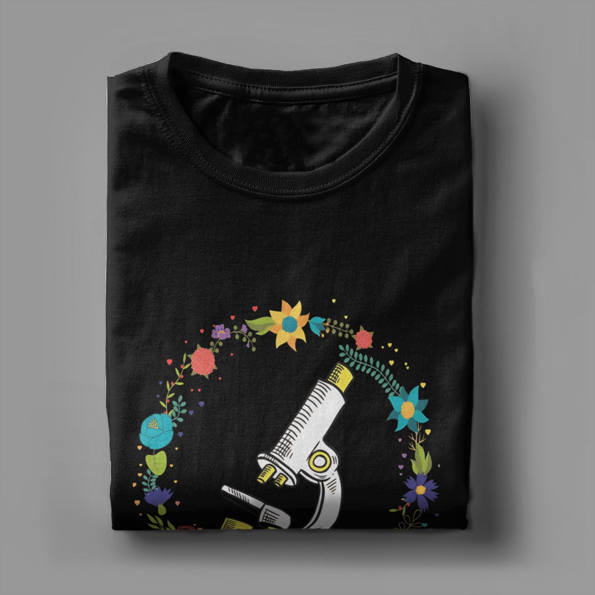 RETRO FLOWERS MICROSCOPE MEDIC - Medical Lab Graphics recension och pris