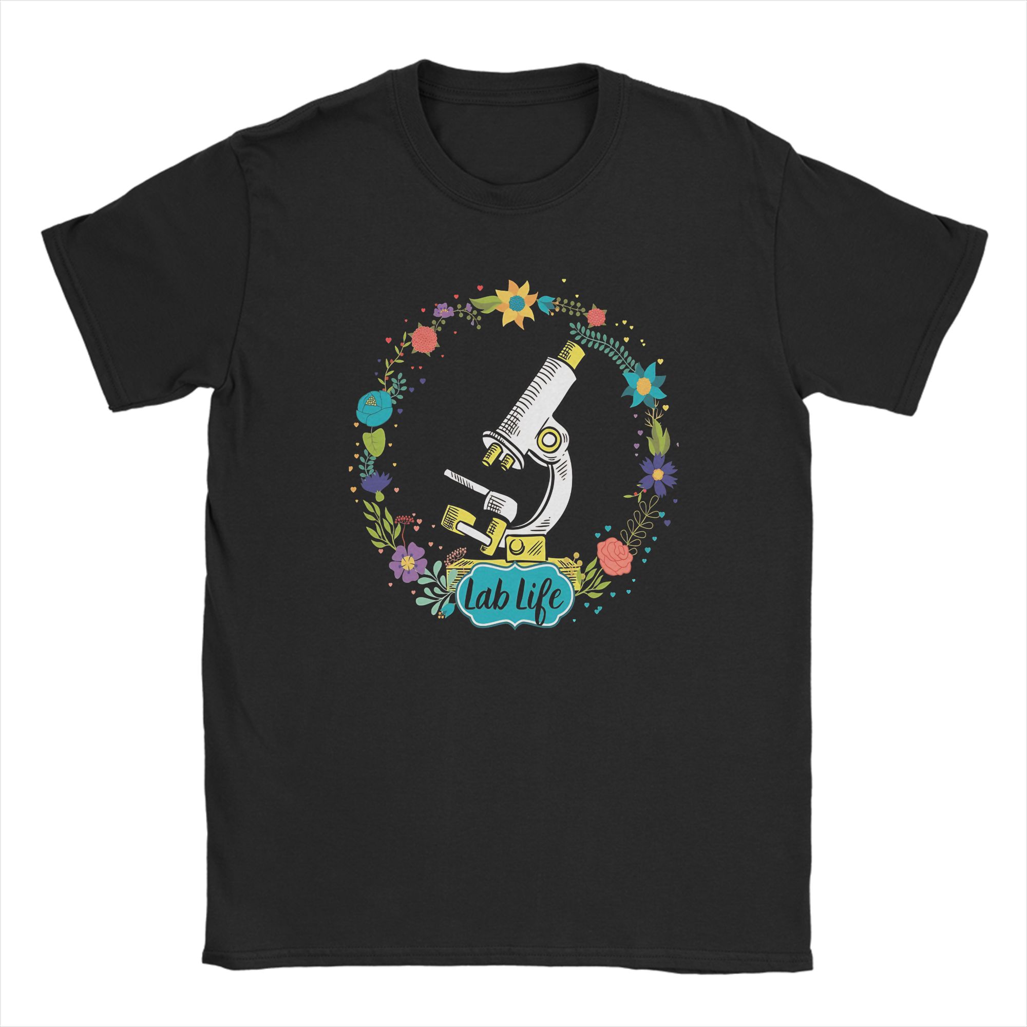 RETRO FLOWERS MICROSCOPE MEDIC - Medical Lab Graphics recension och pris