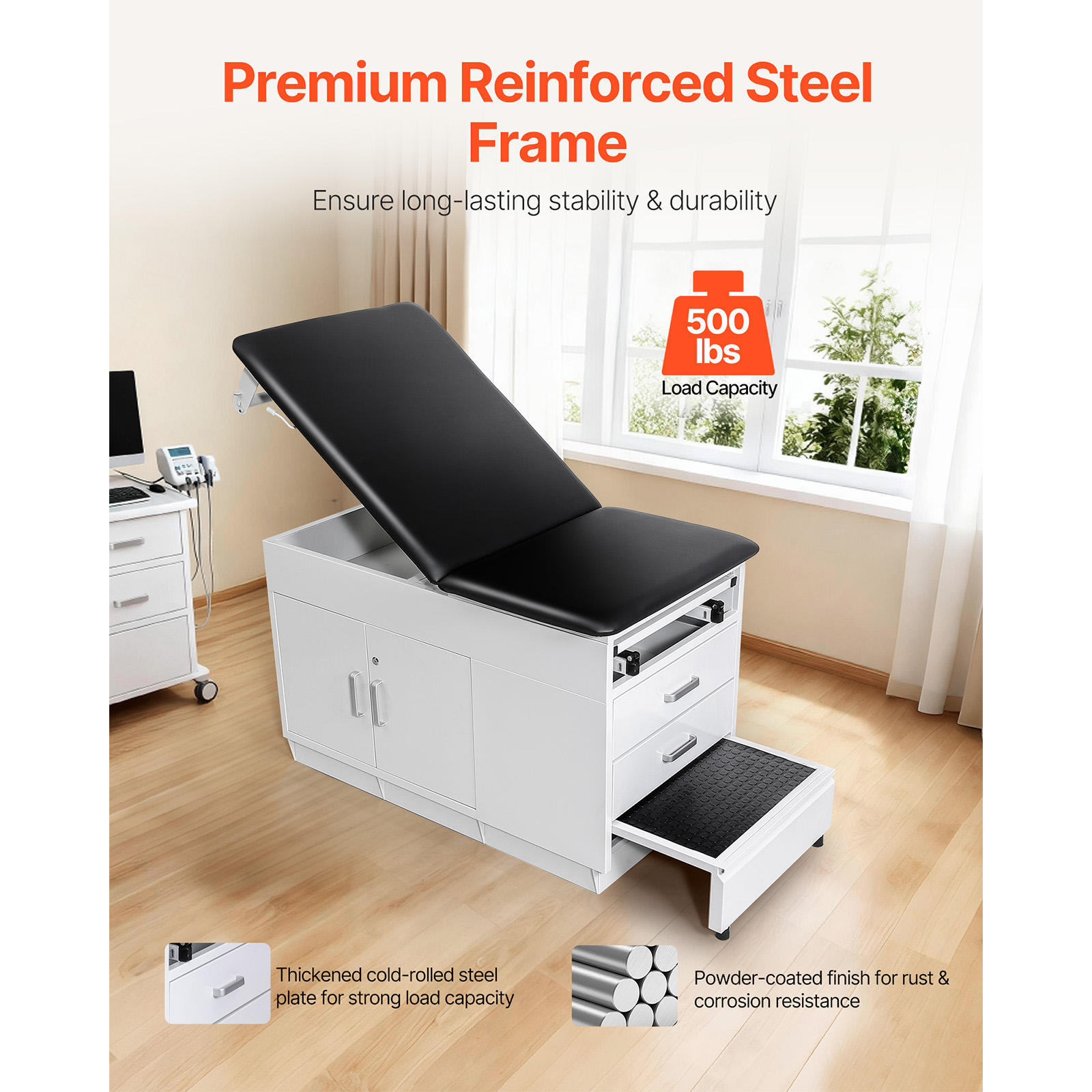 SucceBuy 500 LBS Pro Medical E - Examination Bed Medical recension och pris