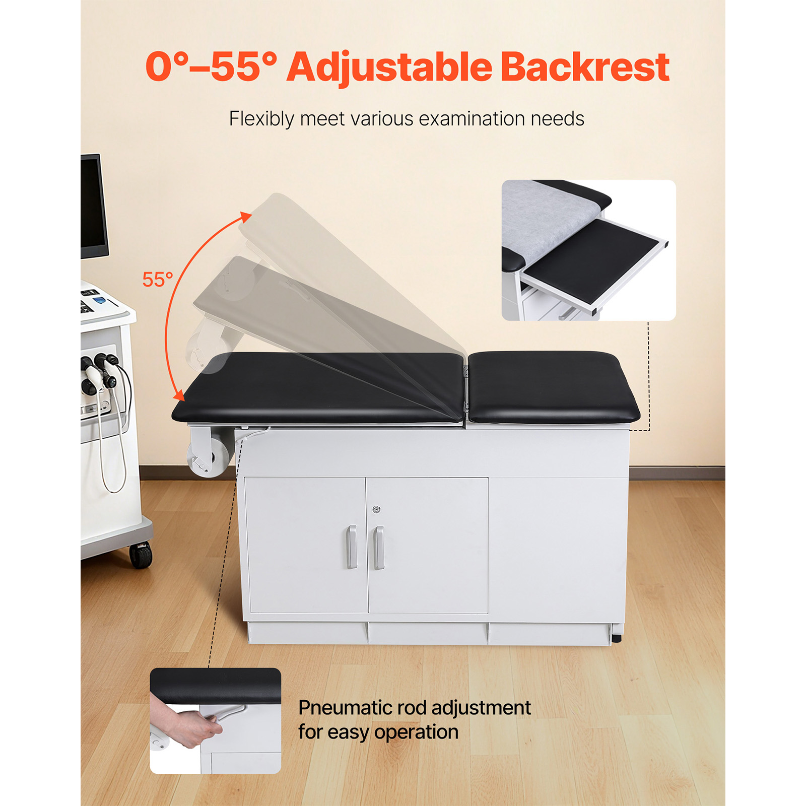 SucceBuy 500 LBS Pro Medical E - Examination Bed Medical recension och pris