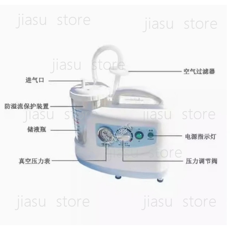 1000ml Portable Quiet Suction  - Suction Machine Medical recension och pris